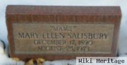 Mary Ellen "mamie" Salisbury