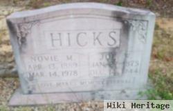 Novie Medlin Hicks