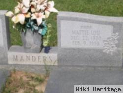 Mattie Lou Manders