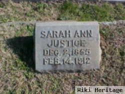 Sarah Ann Arledge Justice