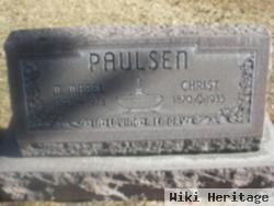 Christ "chris" Paulsen