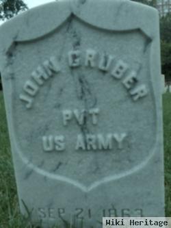 Pvt John Gruber