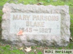 Mary Parsons Blake