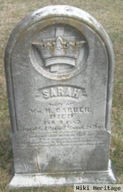 Sarah "sallie" Garber