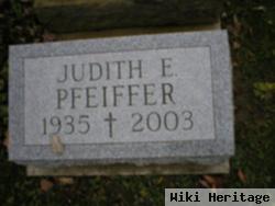 Judith E Pfeiffer