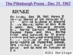 Henry E. Menke