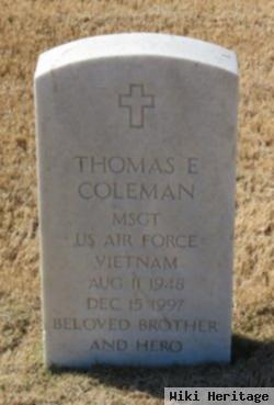 Thomas E Coleman