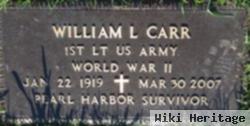 Lieut William L Carr