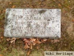 Julia Greiber Hunt