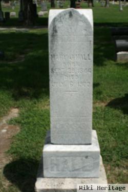 Mary J. Hall