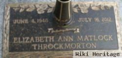 Elizabeth Ann Matlock Throckmorton