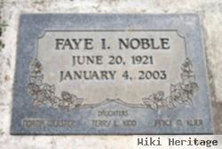 Faye I. Noble