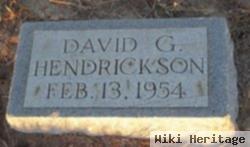 David G Hendrickson