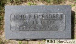 John P Mcandrew