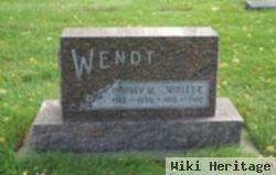 Harvey W Wendt