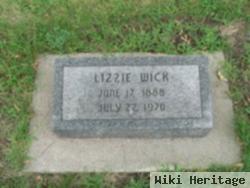 Elizabeth "lizzie" Bolender Wick