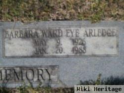 Barbara Ward Arledge