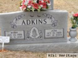 Betty June "june" Adkins Adkins