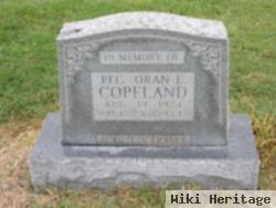 Pfc Oran Edwards Copeland