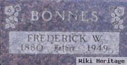 Frederick William "fritz" Bonnes, I