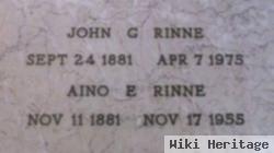 John G Rinne