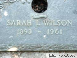 Sarah L Mcgee Wilson