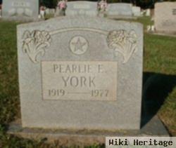 Pearlie Elbert York