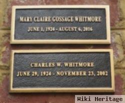 Dr Mary Claire Gossage Whitmore