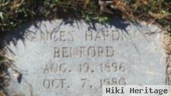 Frances Hardison Benford