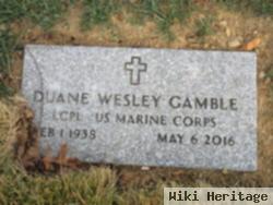 Duane Wesley Gamble