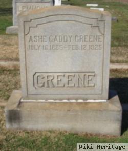 Ashe Gaddy Greene