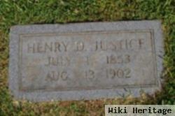 Henry D Justice