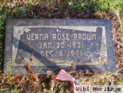 Verna Rose Leach Brown