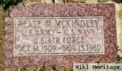 Rease M Mckindley