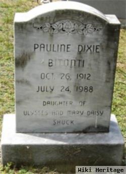 Pauline Dixie Shuck Bitonti