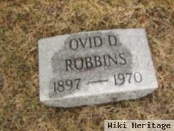 Ovid D Robbins