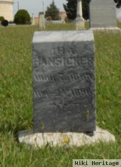 Ira B. Hansicker