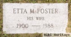 Etta M. Foster Holbrook