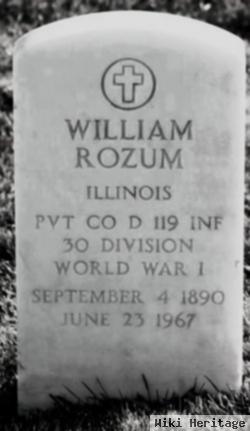 William Rozum