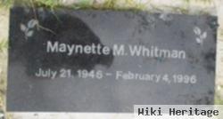 Maynette Whitman