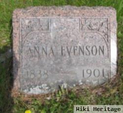 Anna Christenson Evenson