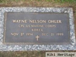 Wayne Nelson Ohler