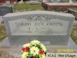 Sarah Jo Craton