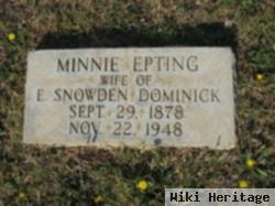 Minnie Epting Dominick