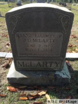 Nannie Lou Mclarty