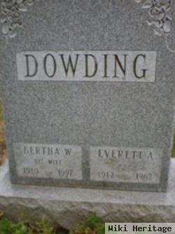 Bertha W. Dowding