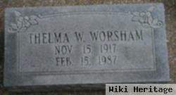 Thelma W. Worsham