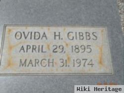 Ovida H. Gibbs