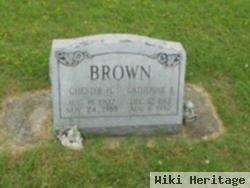 Chester H Brown