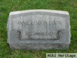 Annie Elsdon Dixon